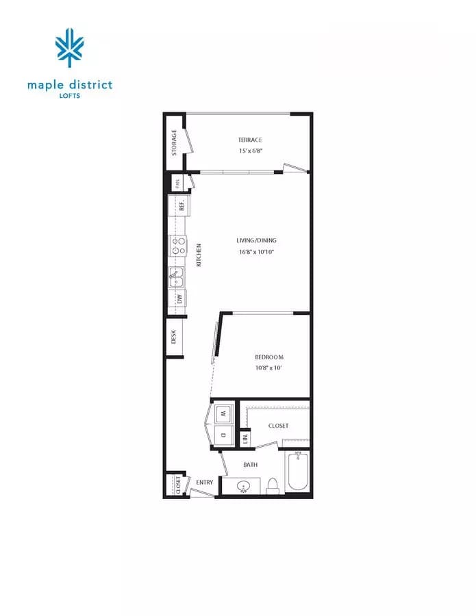 A1E 458 floor plan