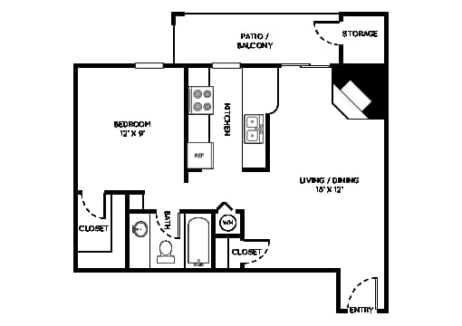 Unit 209 285 floor plan