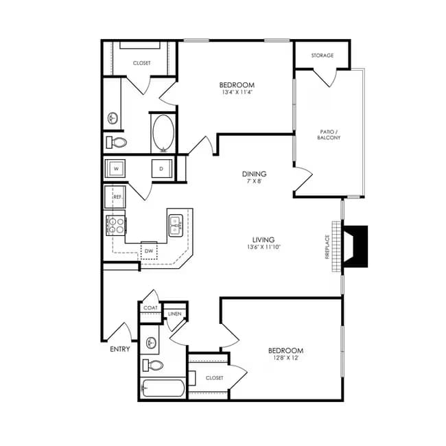 B1R 17109 floor plan