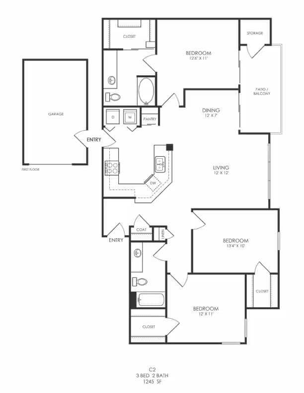 C2R 12514 floor plan