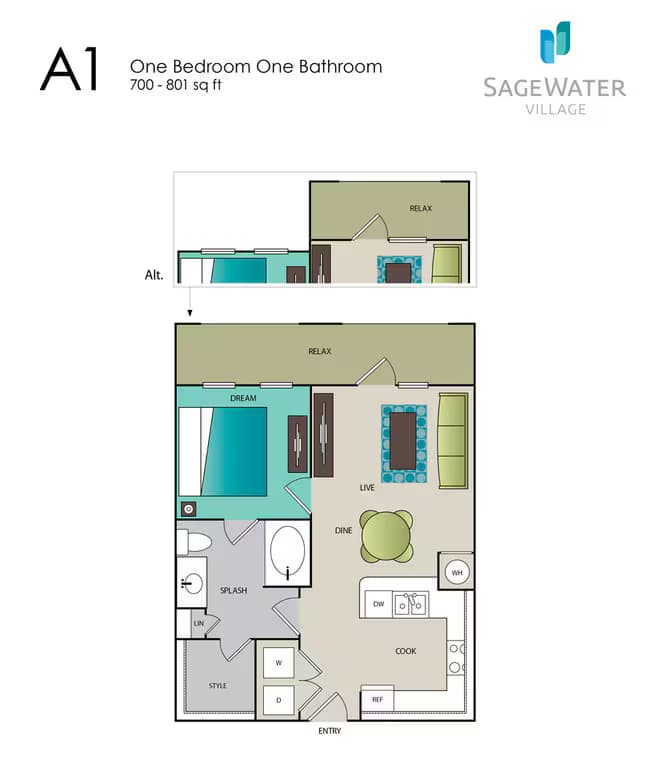 Unit 8-8105 8-8311 floor plan