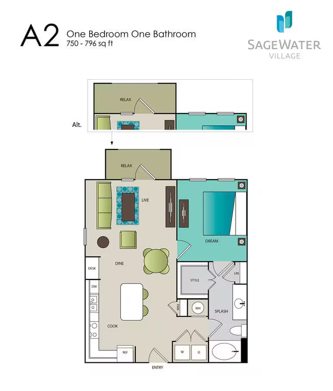 A2 4-4212 floor plan