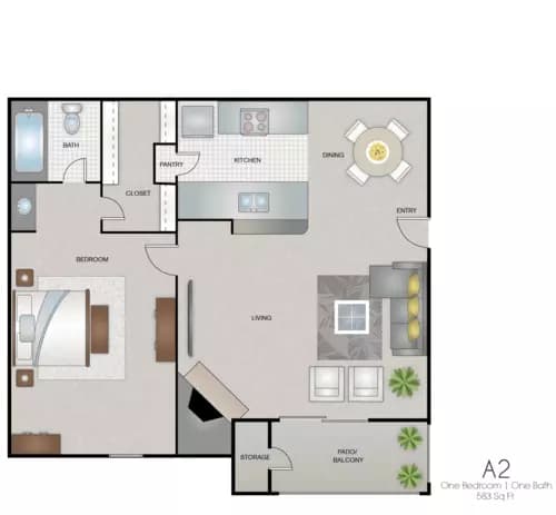 A1 1094 floor plan