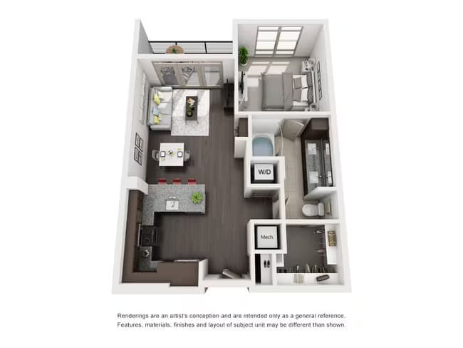 Unit 3104 5110 floor plan