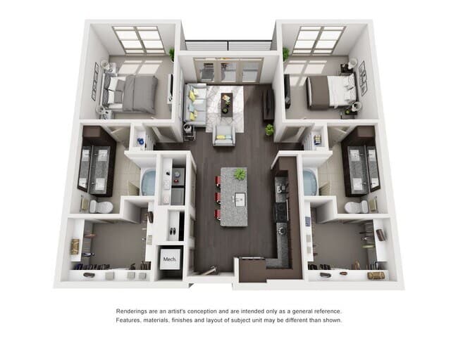Unit 5214 5214 floor plan