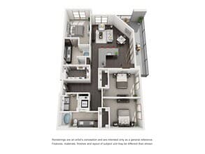 C2 1607 floor plan