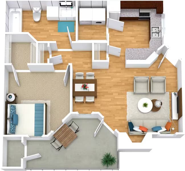 Unit 2824 2824 floor plan