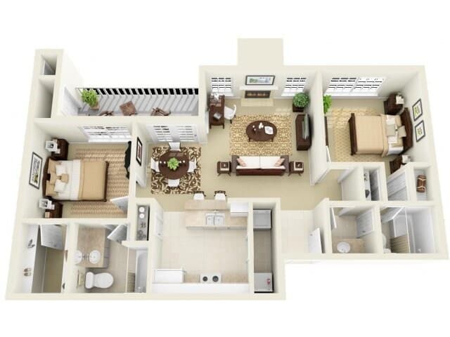 B2 floor plan