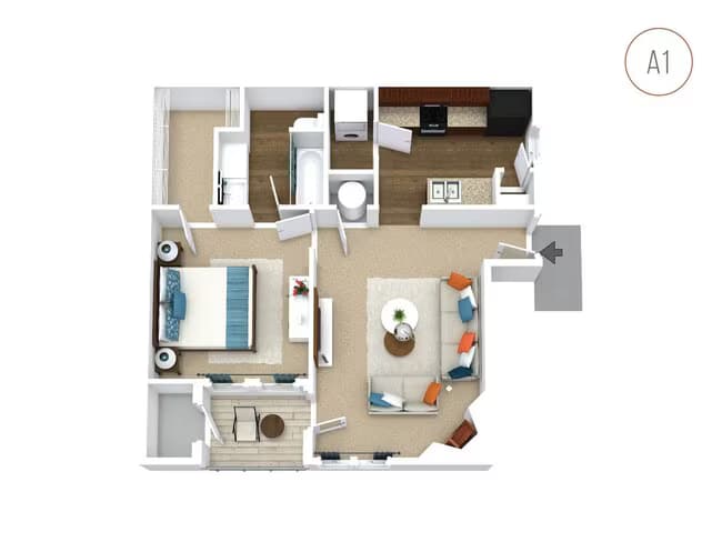 A1 0112 floor plan