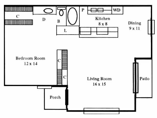 A2 43G floor plan