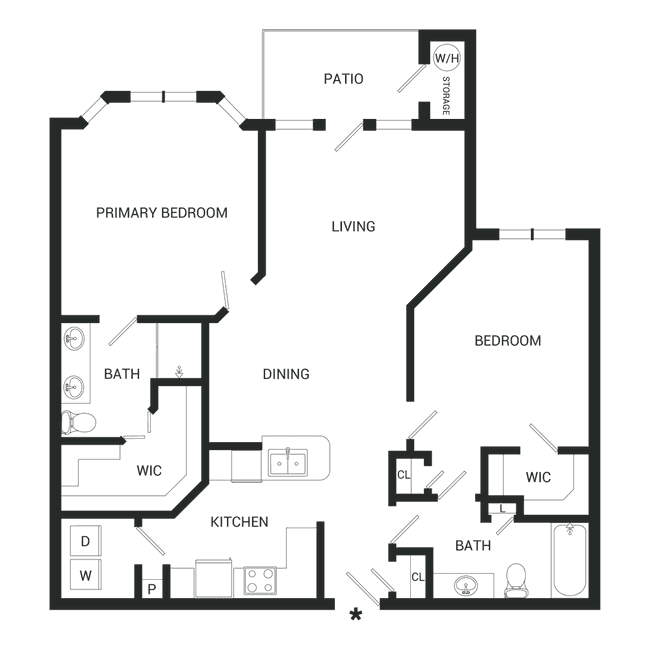 Bronze 6104 floor plan