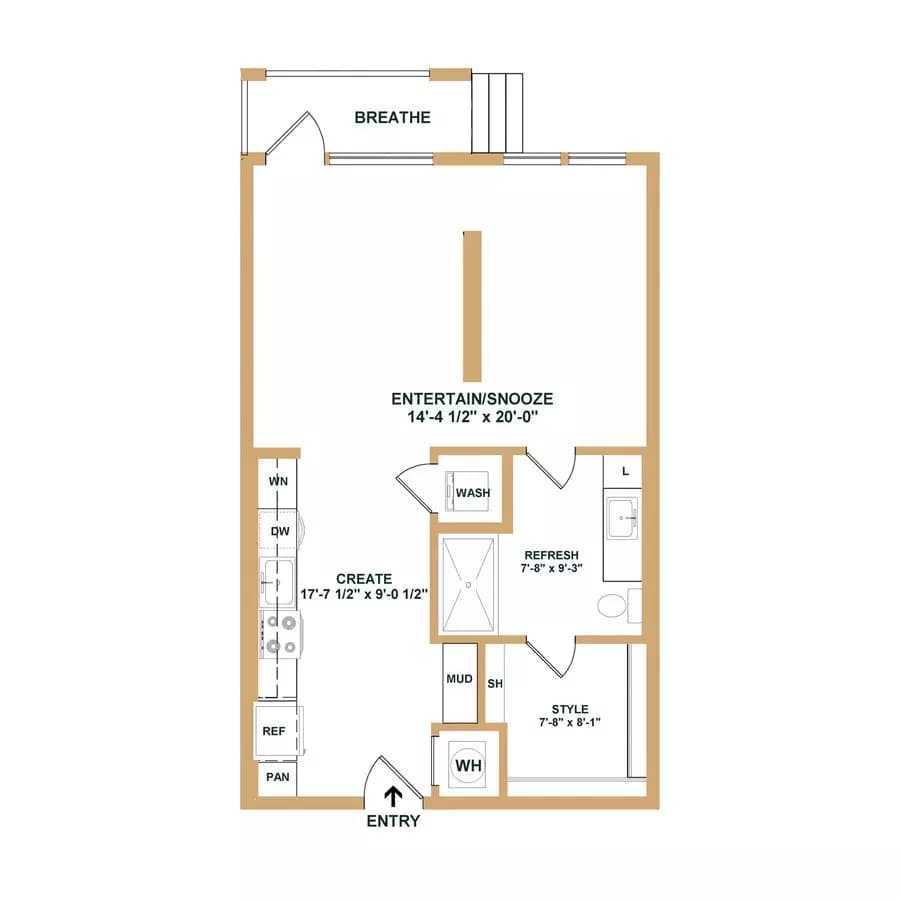 S1 1045 floor plan