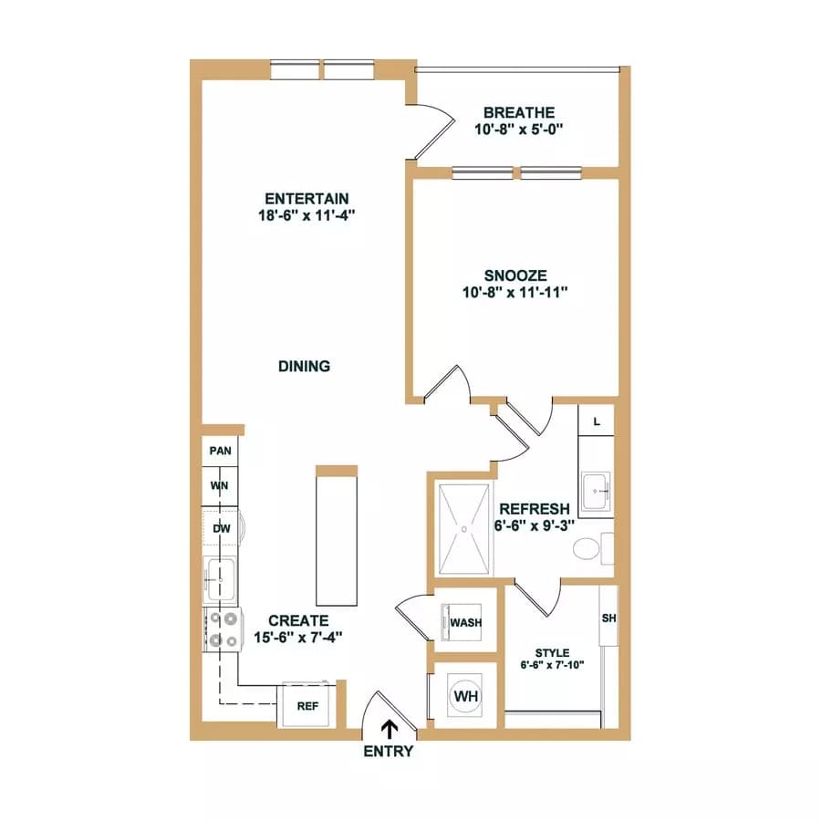 A6 3056 floor plan