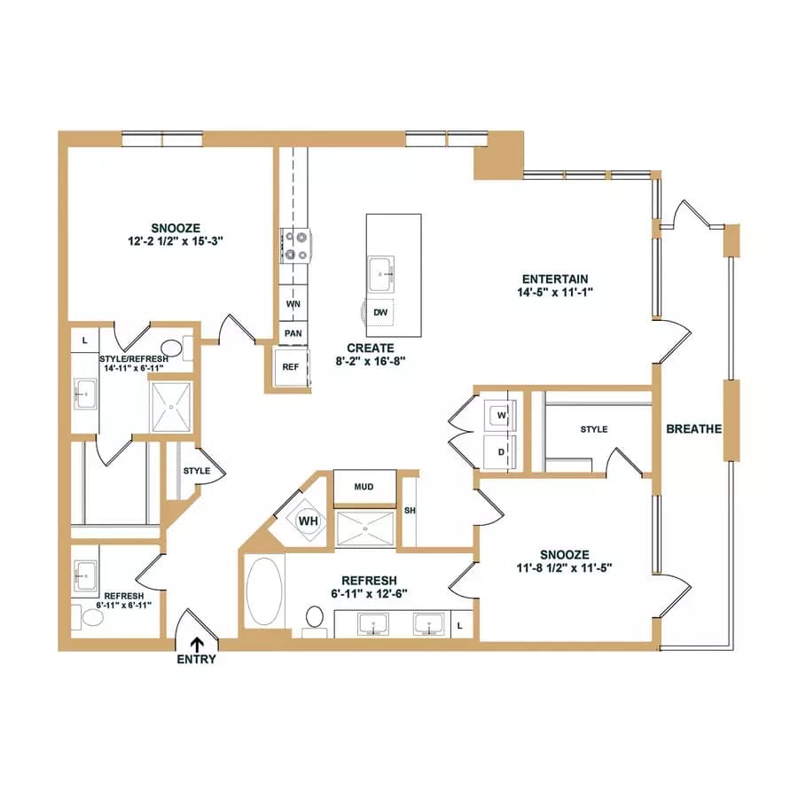 B6 4046 floor plan