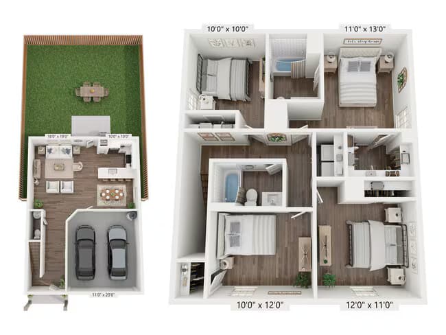 SUNBEAM 2415 floor plan