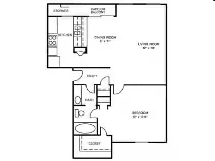 Buckingham 2160 floor plan