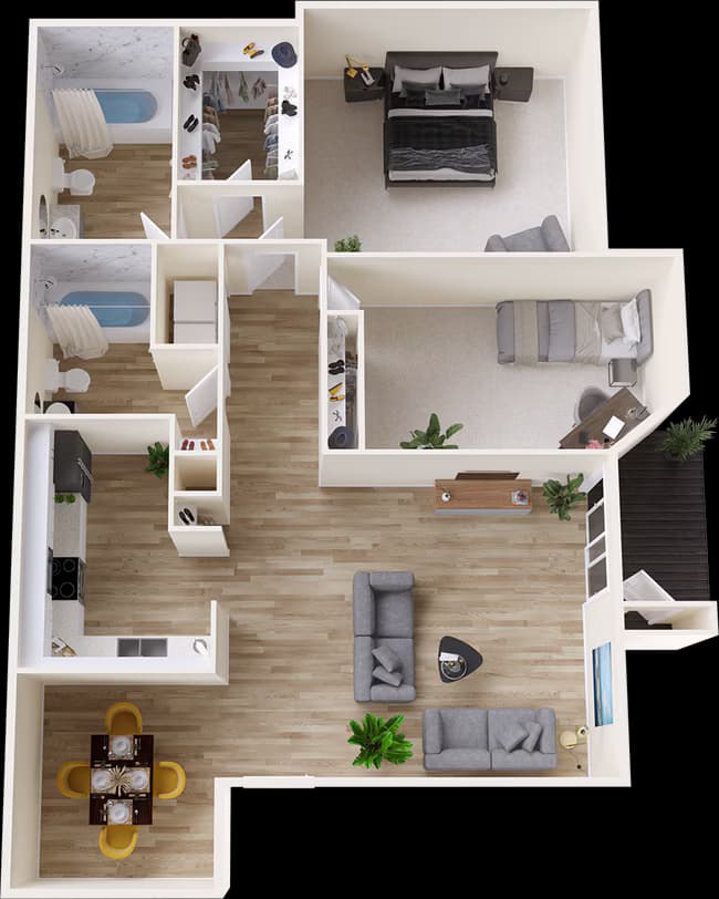 Unit 925 925 floor plan