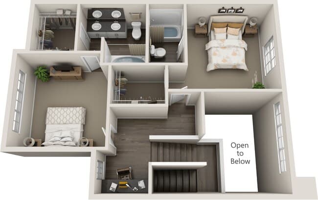 Unit 1828D 1828D floor plan
