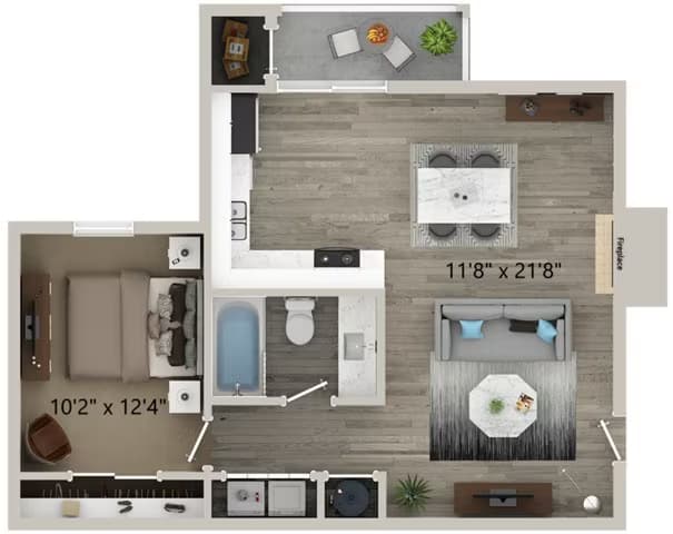 A1 9-925 floor plan