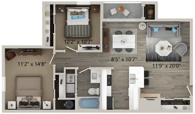 B1 1-136 floor plan
