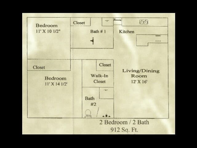 Unit 205 205 floor plan