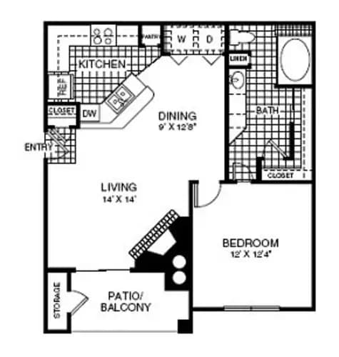 Capri-A2 3058 floor plan