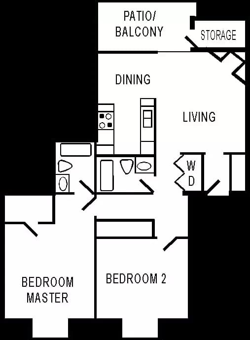 B-1 05-203 floor plan