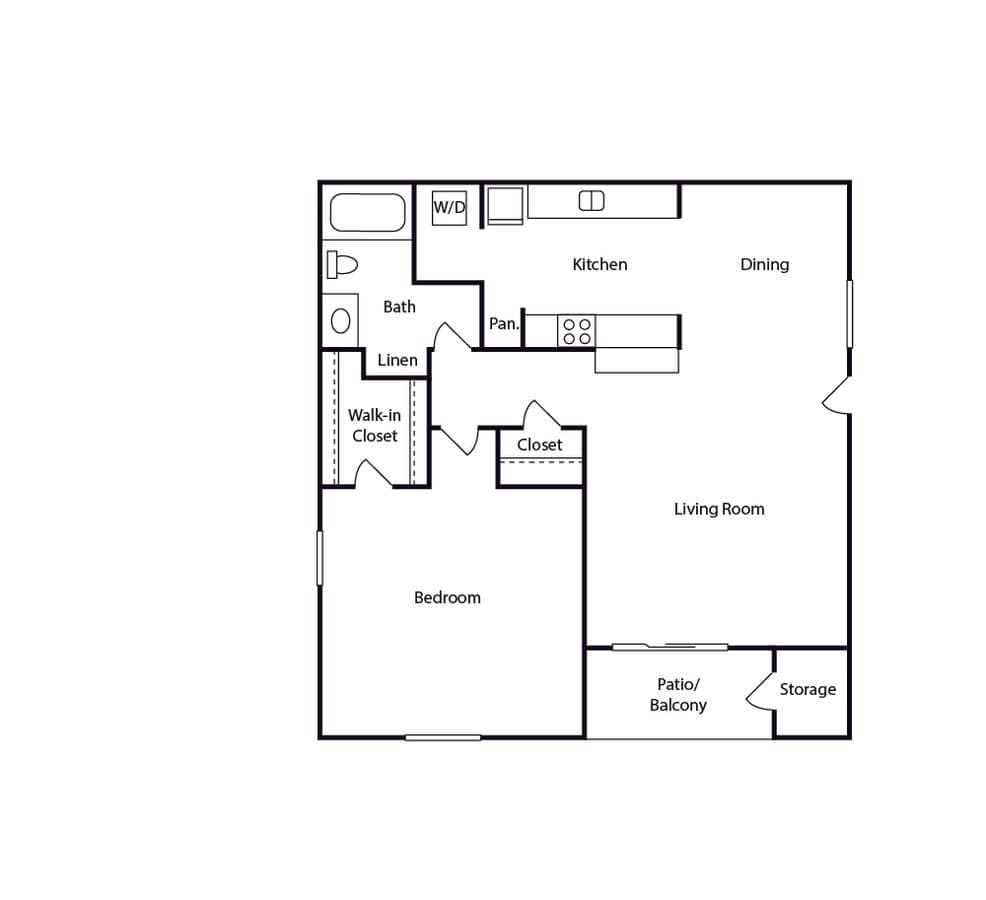 Unit 2101 2101 floor plan