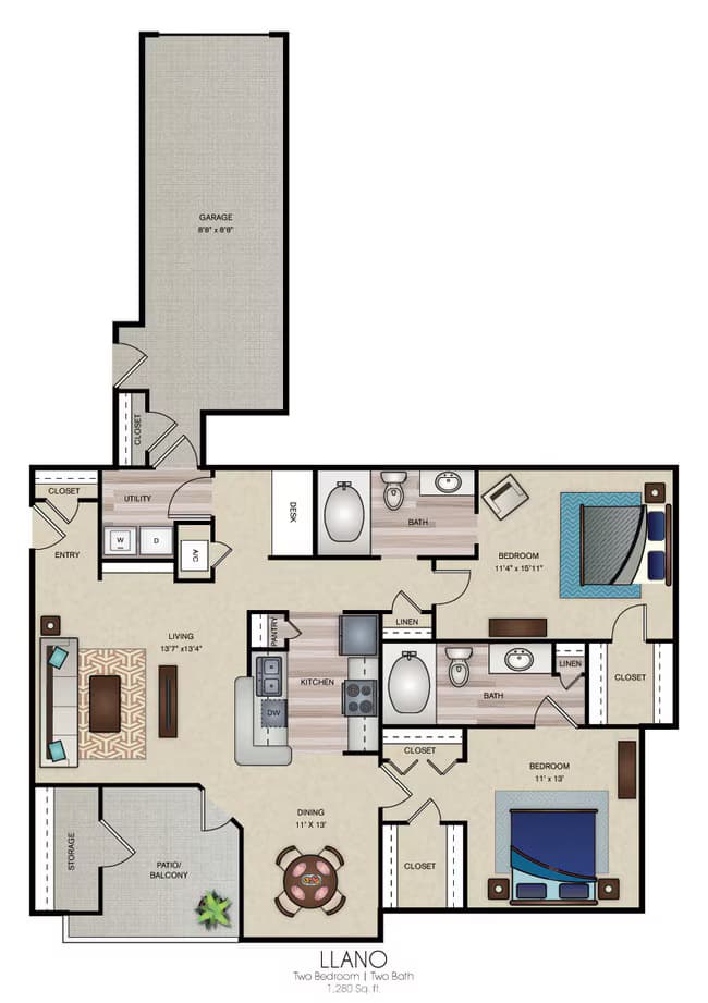 Llano 0138 floor plan