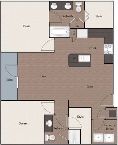 B2 3312 floor plan
