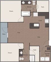 B2 3214 floor plan