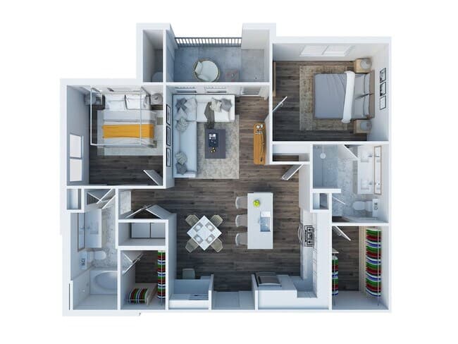 B2 7207 floor plan