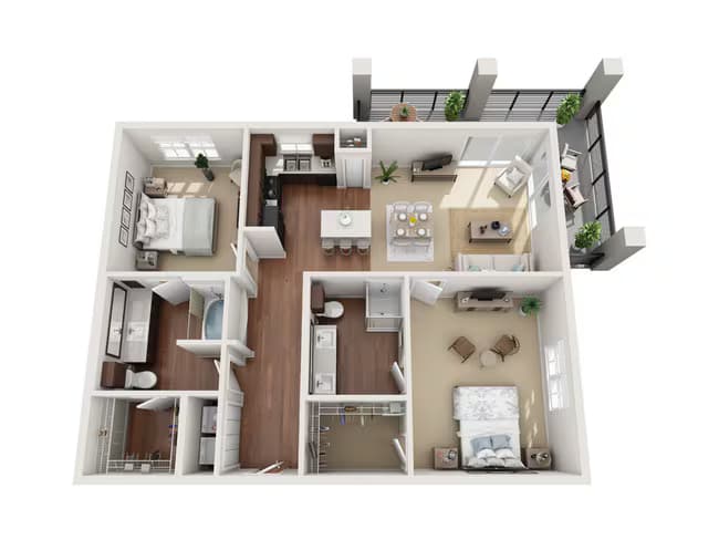 B2 2321 floor plan