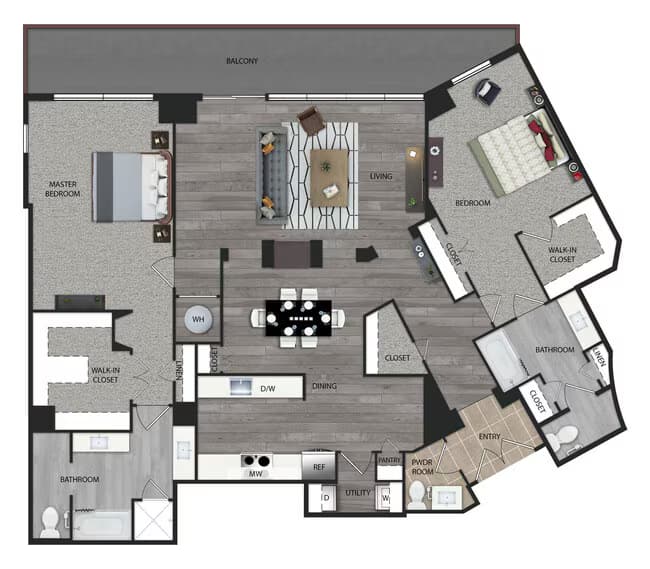 PB1R 2104 floor plan