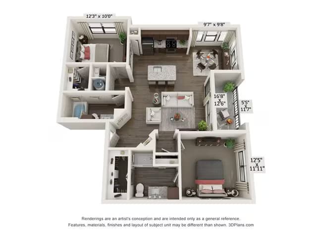 B2 1134 floor plan