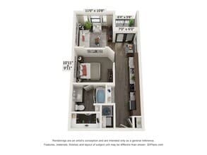 E1 1318 floor plan