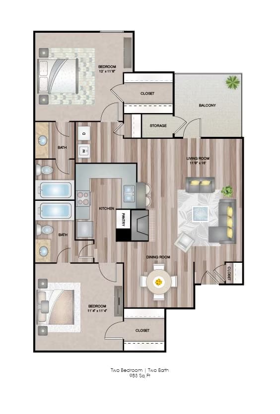 Redwood 2804 floor plan