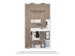 S3 505 floor plan