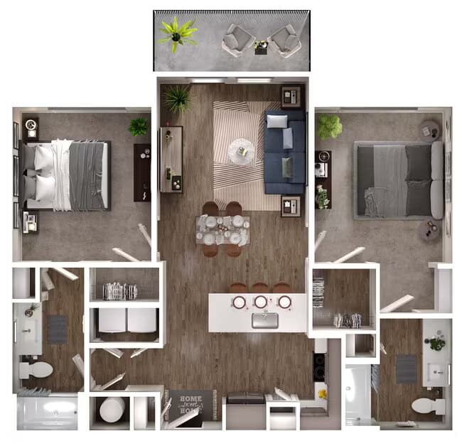 Unit 09104 03106 floor plan