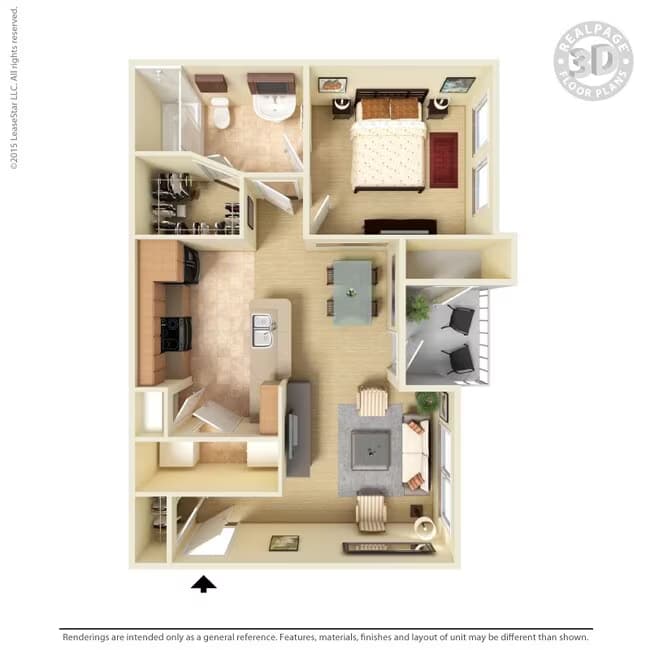 A1 107 floor plan