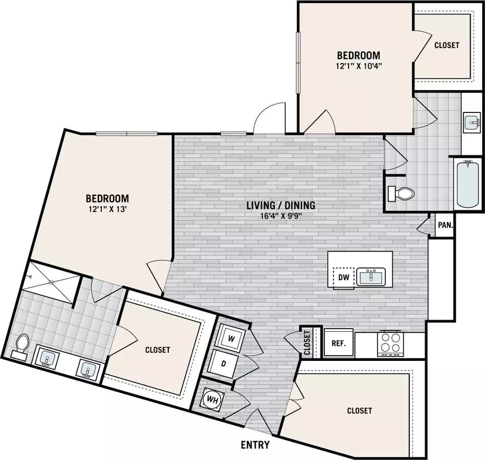 B2D B-2384 floor plan