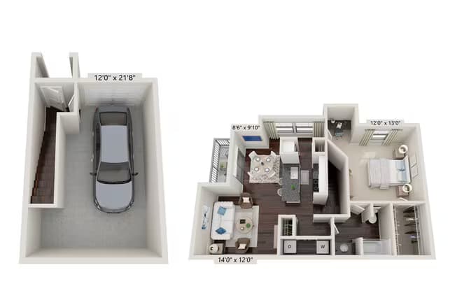 A4 1421 floor plan