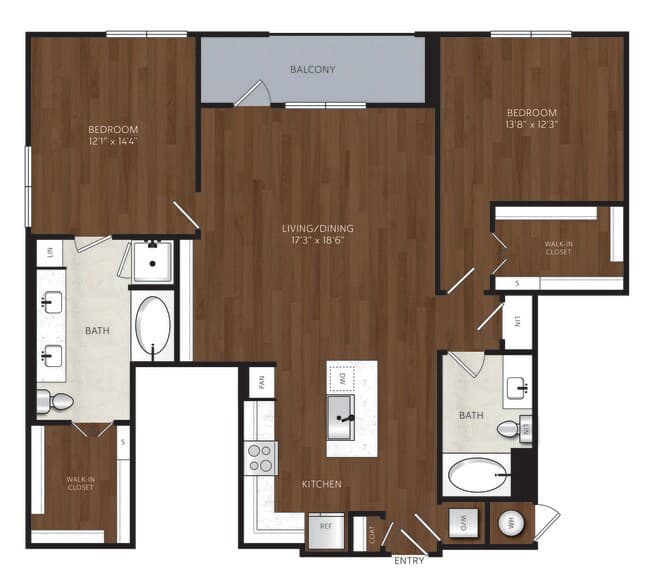 B18 2603 floor plan