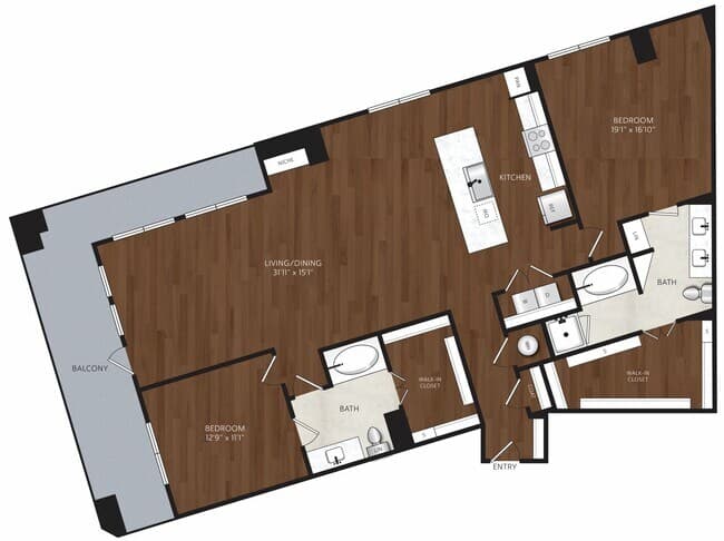 B29 2107 floor plan