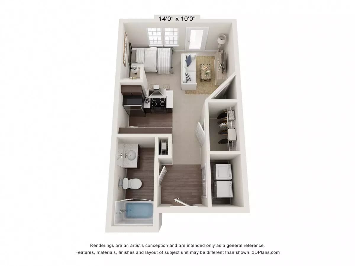 E2 164 floor plan