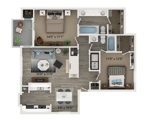 B3 11-1106-1 floor plan