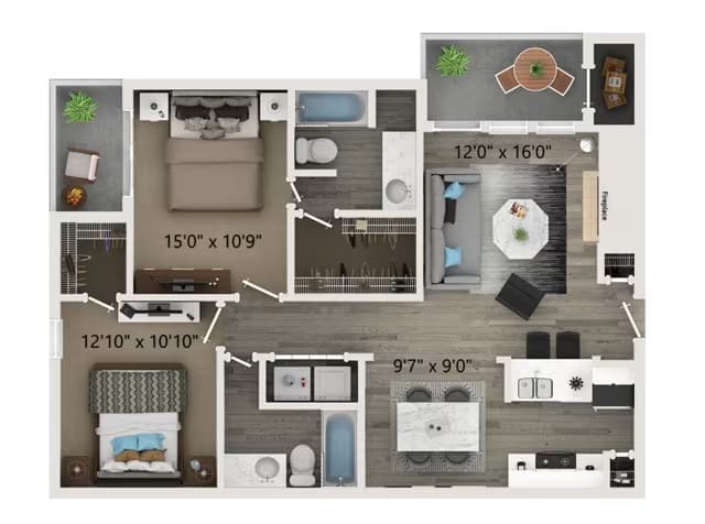 B4 11-1104-2 floor plan