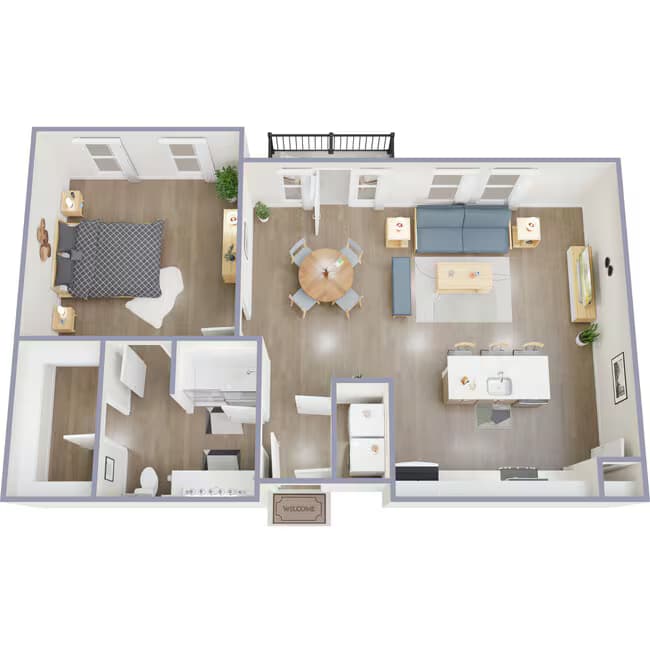 A1 110 floor plan