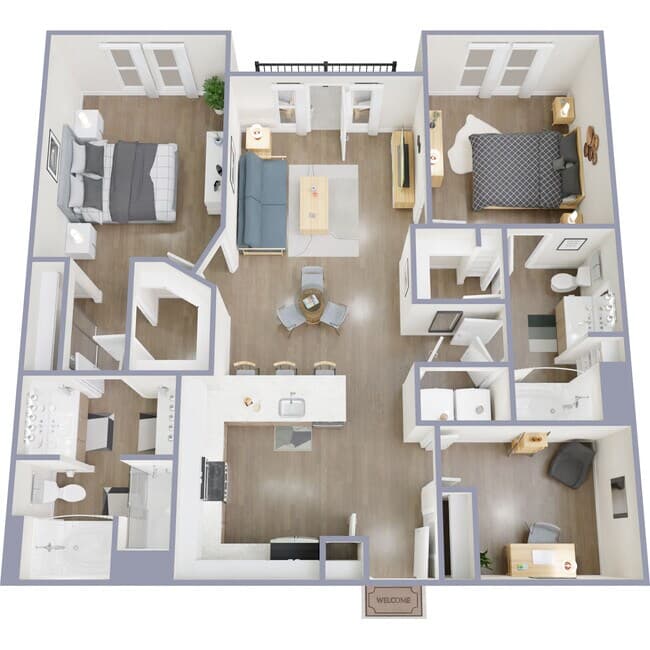 B2 424 floor plan