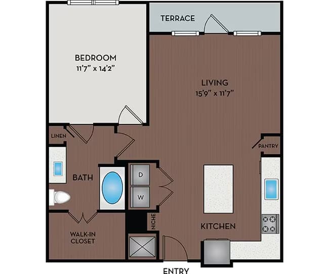 11F5A & 11F5B 3003-B floor plan